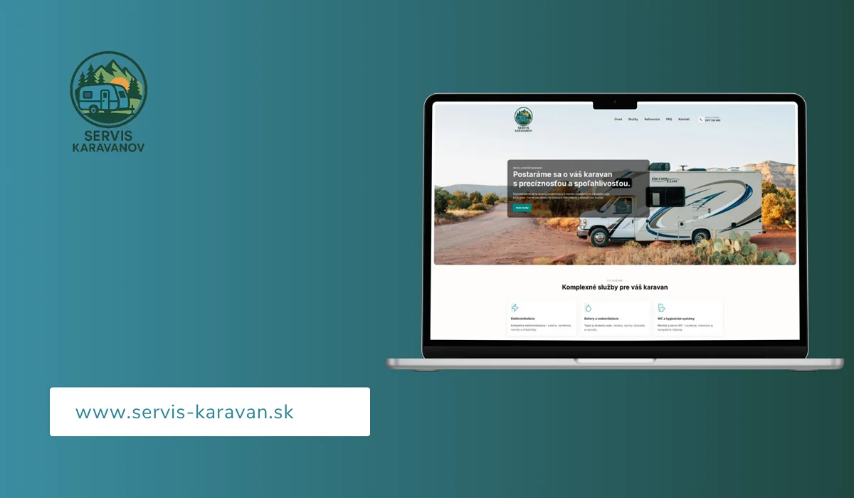 Web na mieru nášho spokojného klienta www.servis-karavan.sk