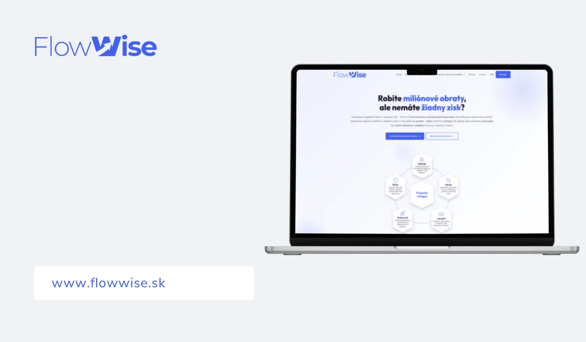 Web flowwise.sk s riešeniami pre automatizáciu procesov a digitalizáciu