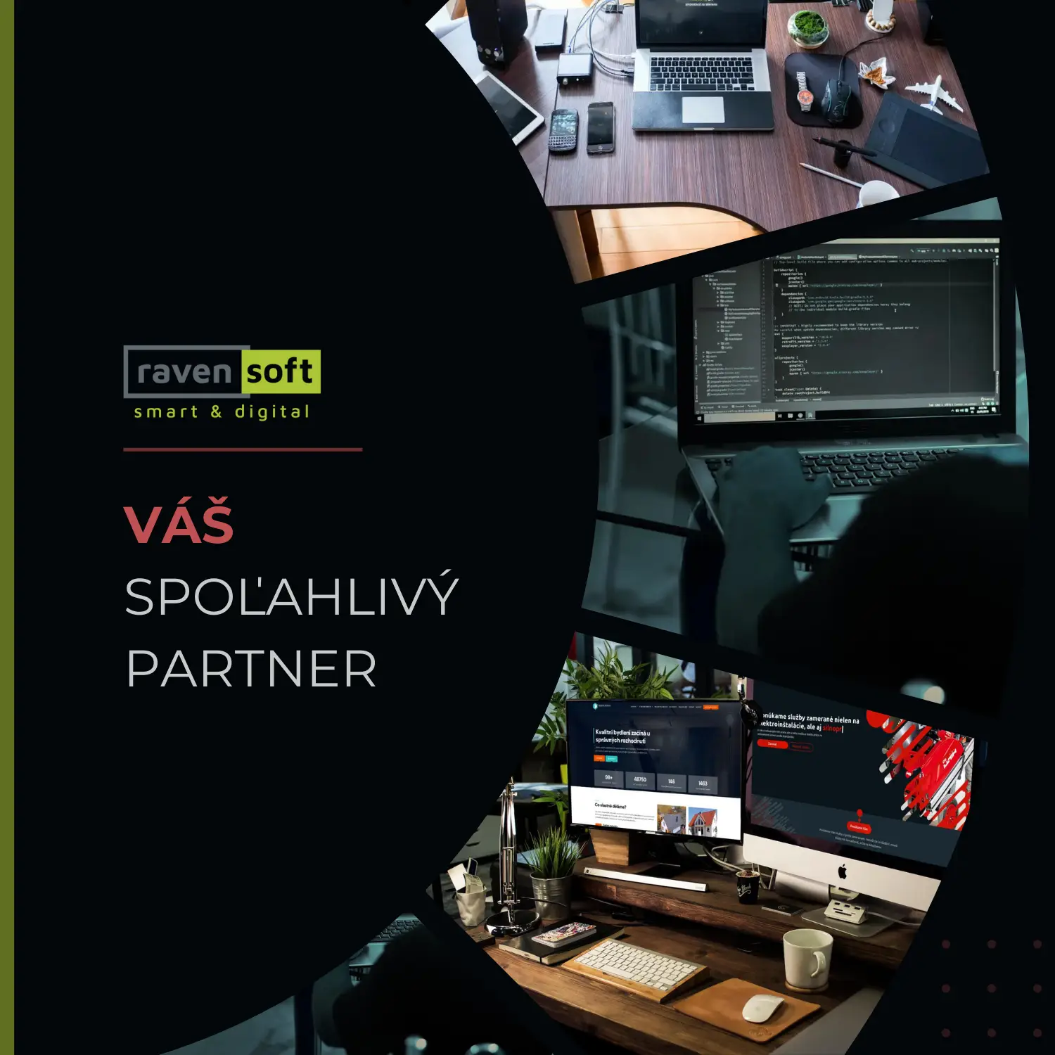 Sme tu pre vás. Weby a e-shopy tvoríme už od roku 2016