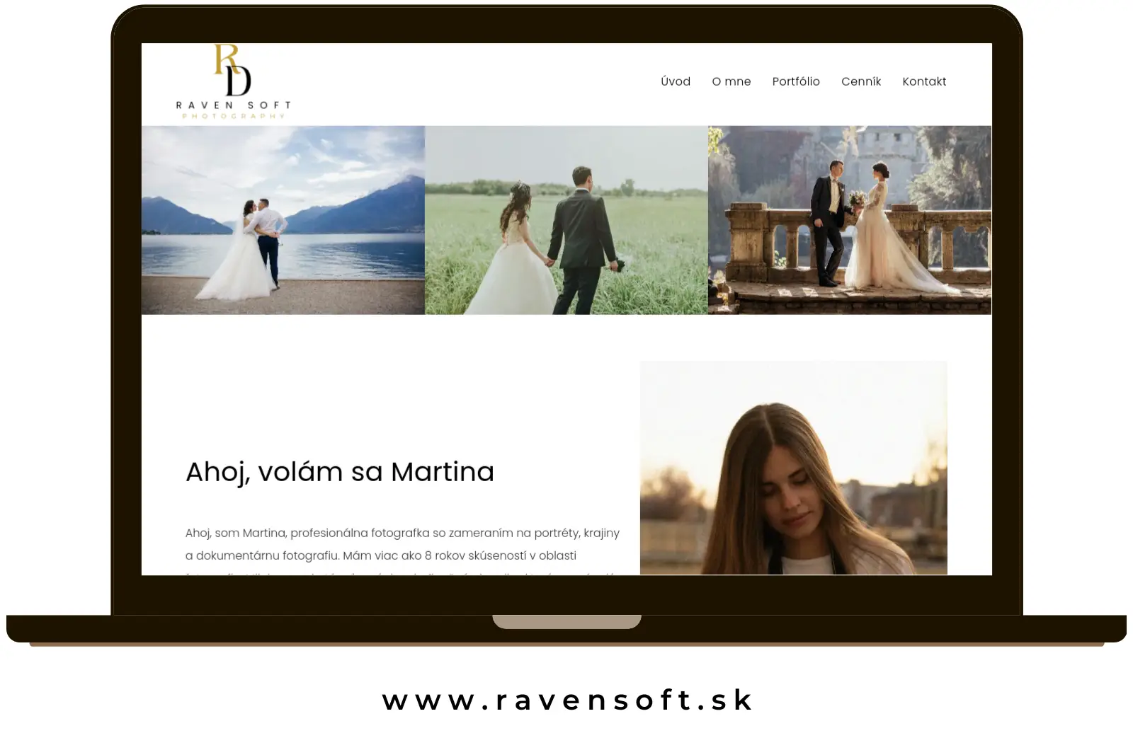 Šablóna webstránky