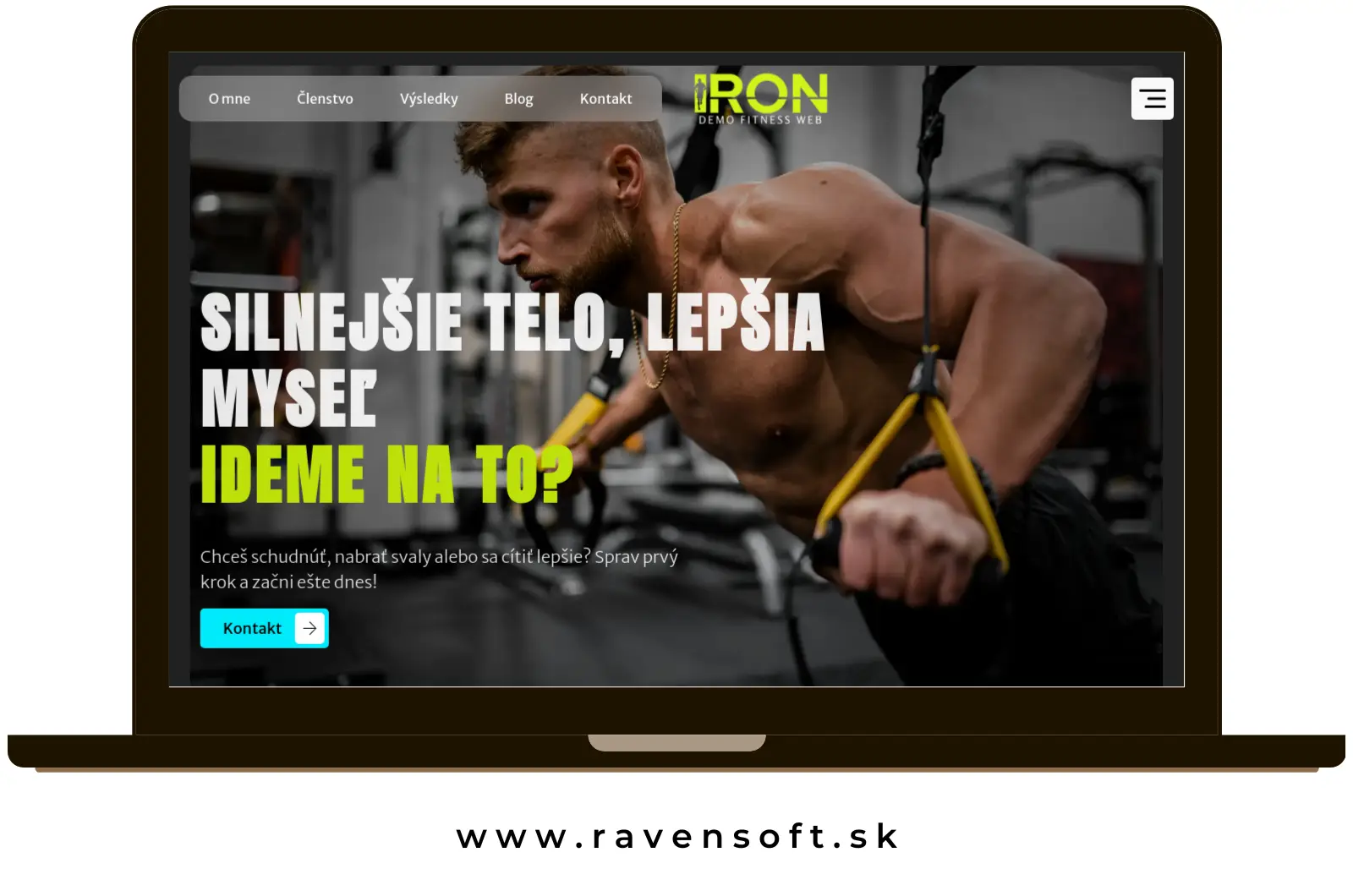 Šablóna webstránky